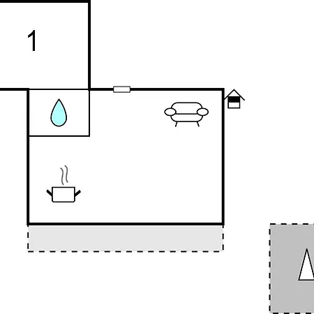 One-bedroom In Apartman Klek
